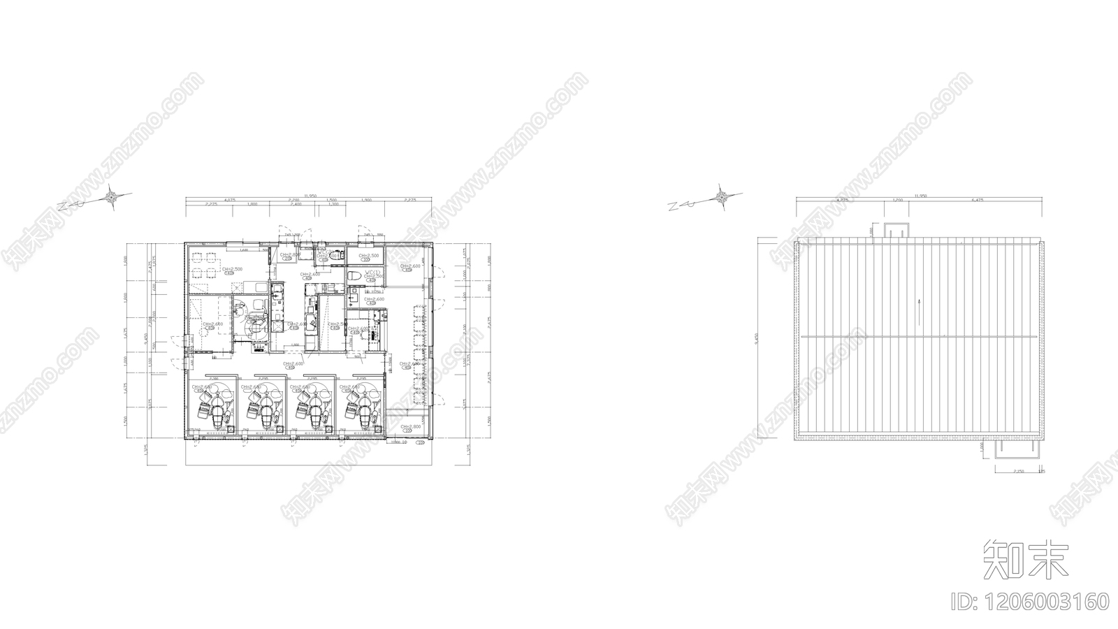 现代医院施工图下载【ID:1206003160】
