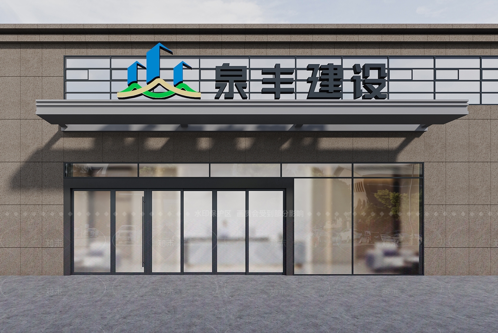现代其他建筑外观3D模型下载【ID:1206006837】