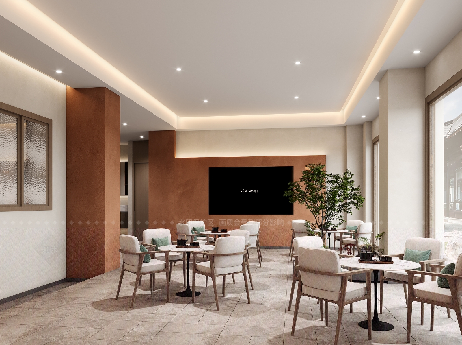 现代茶叶店3D模型下载【ID:1206010087】