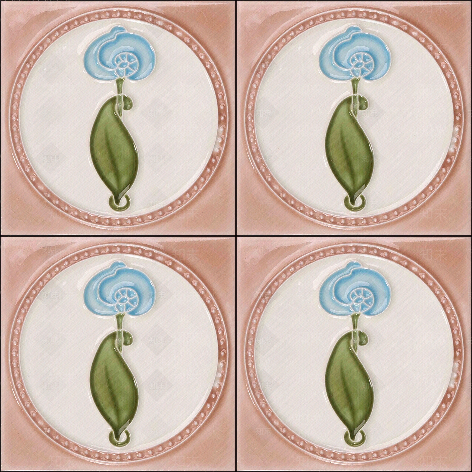 法式中古艺术陶瓷贴图下载【ID:1206011565】