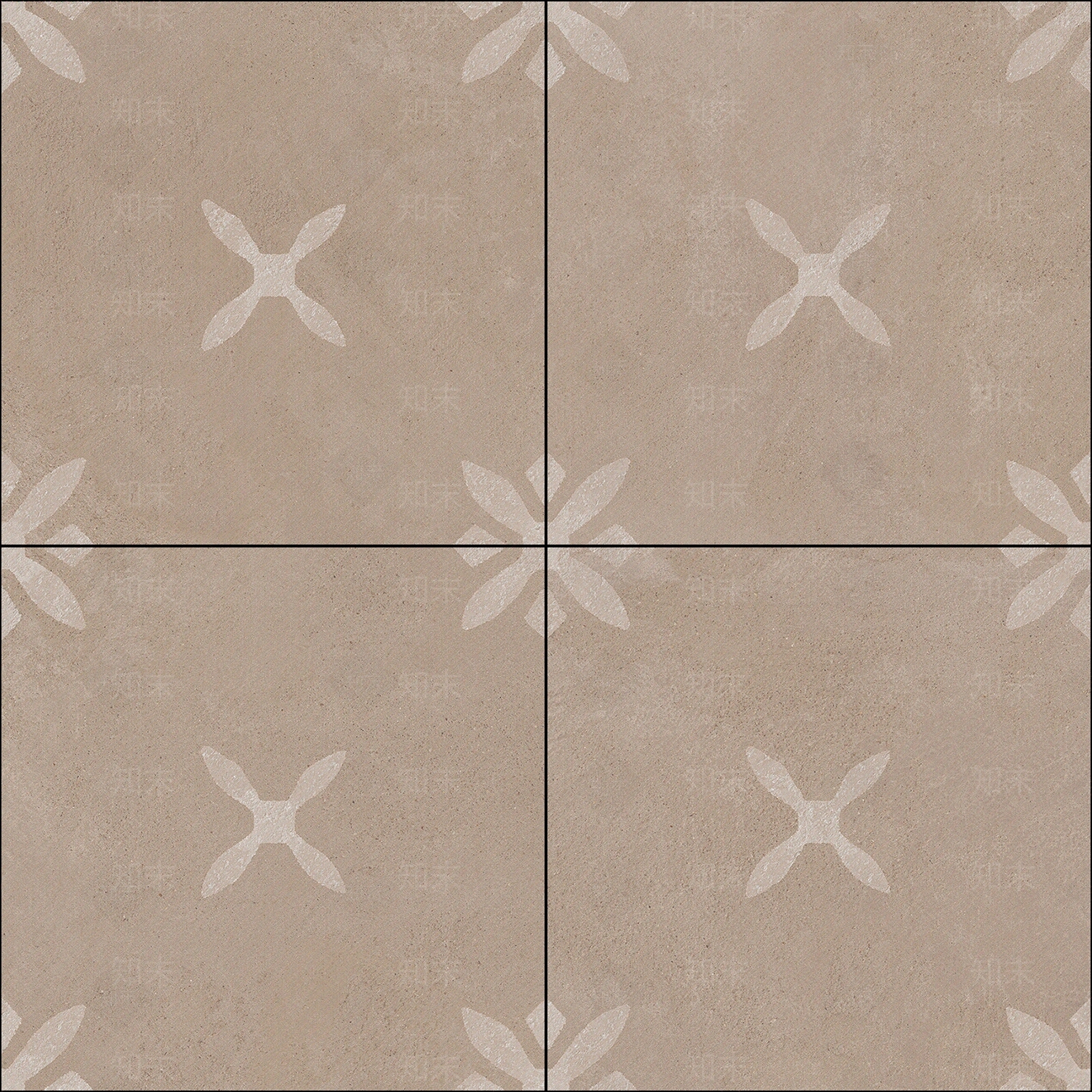 法式中古花纹砖贴图下载【ID:1206012770】