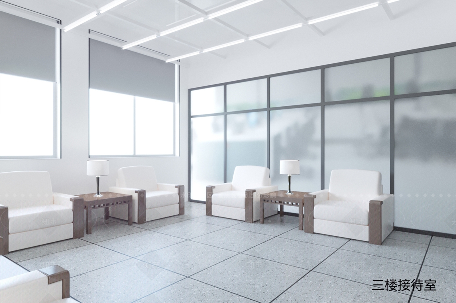 现代会议室3D模型下载【ID:1206040381】