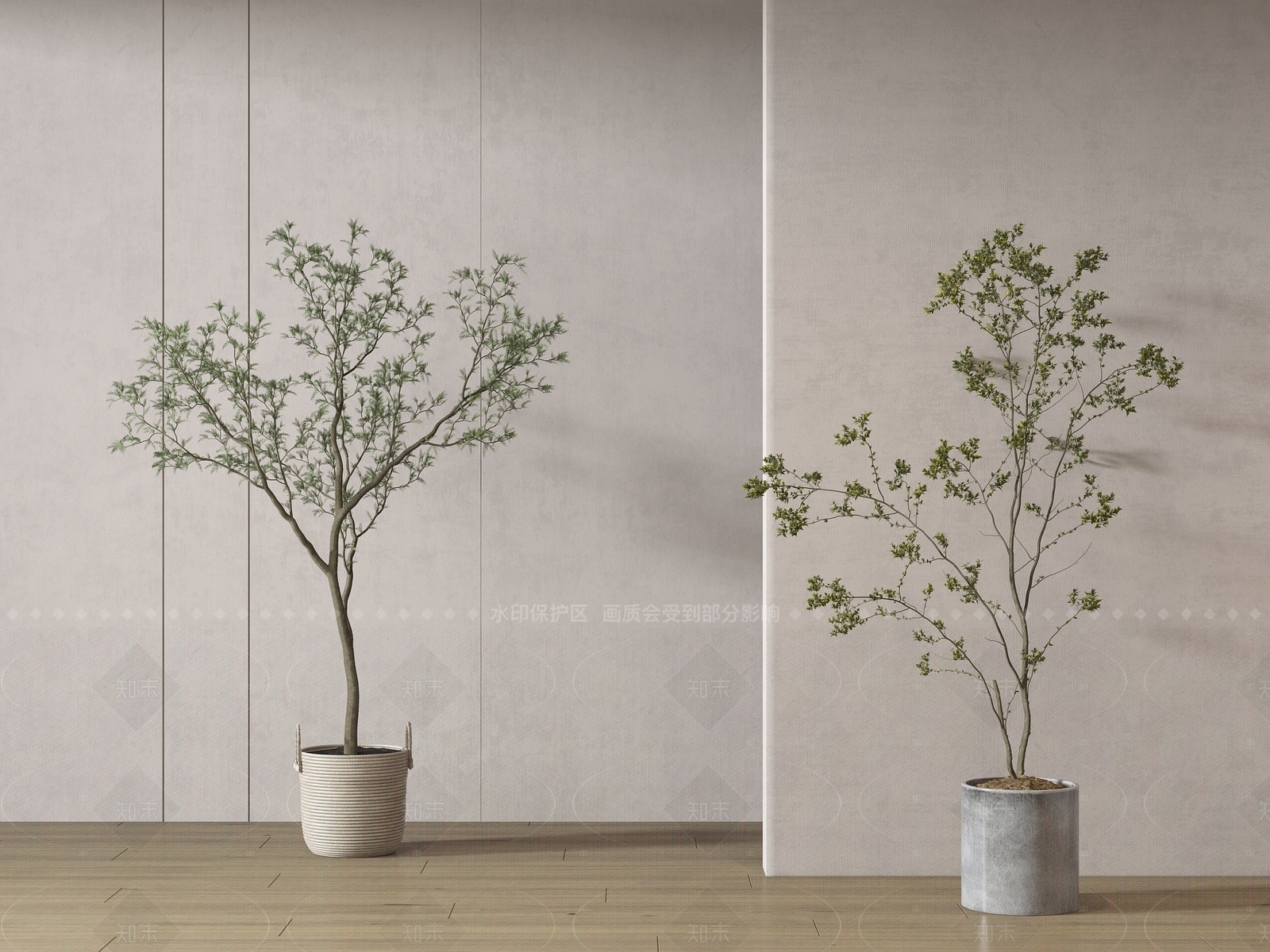 盆栽3D模型下载【ID:1206030645】