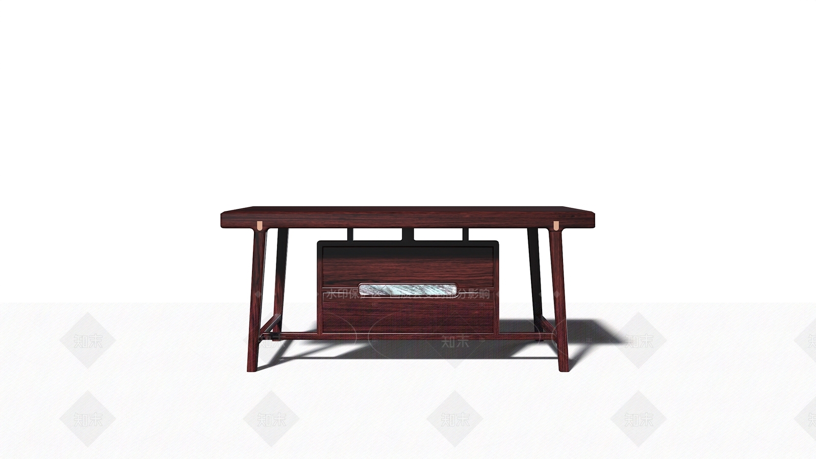 新中式中式茶桌椅3D模型下载【ID:1206038085】