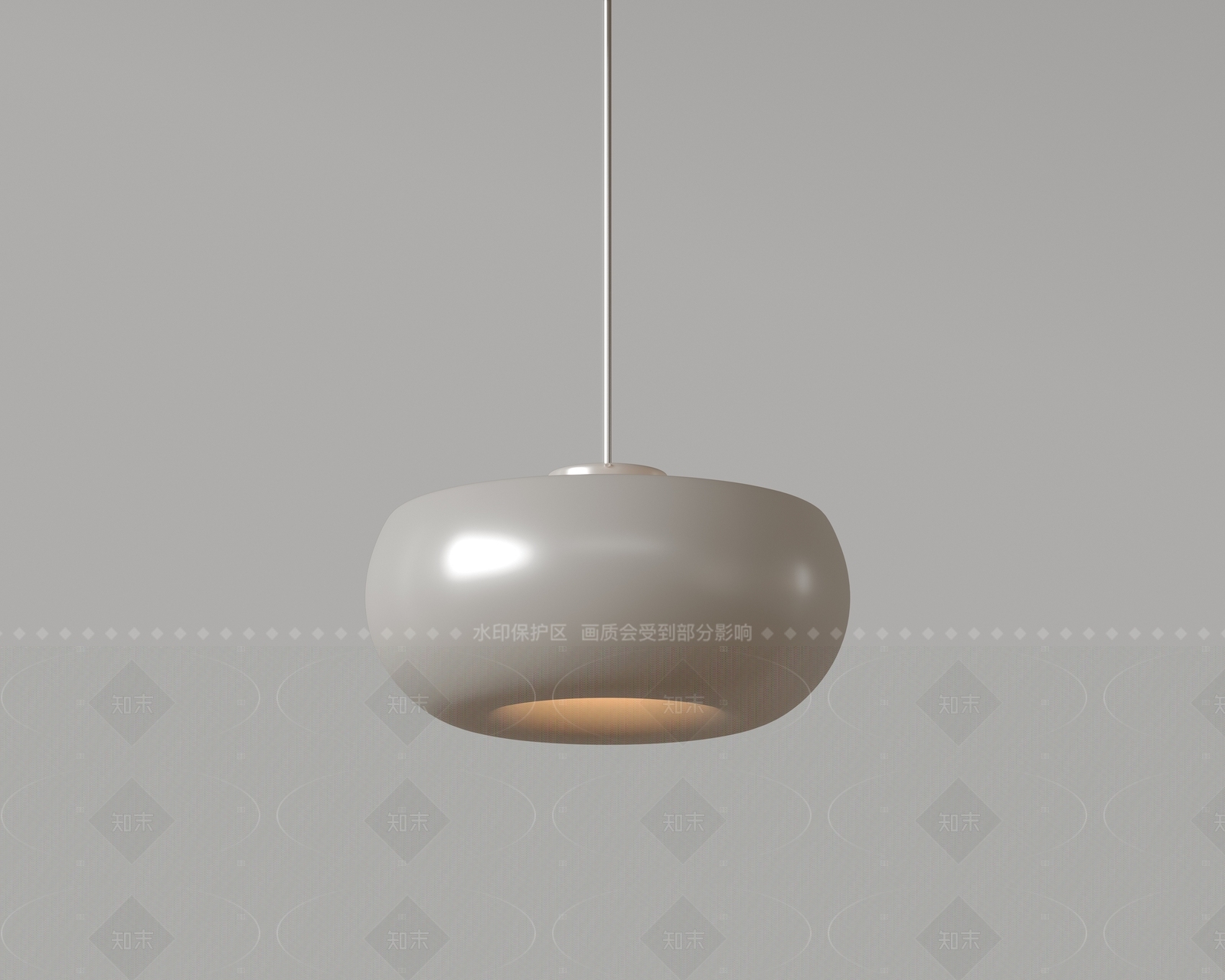 现代中古吊灯3D模型下载【ID:1206040944】
