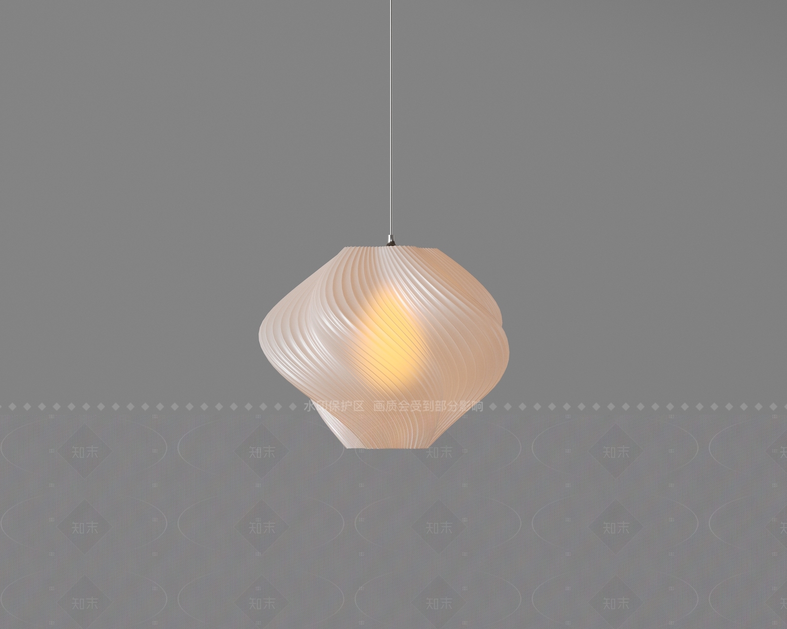 现代中古吊灯3D模型下载【ID:1206040990】