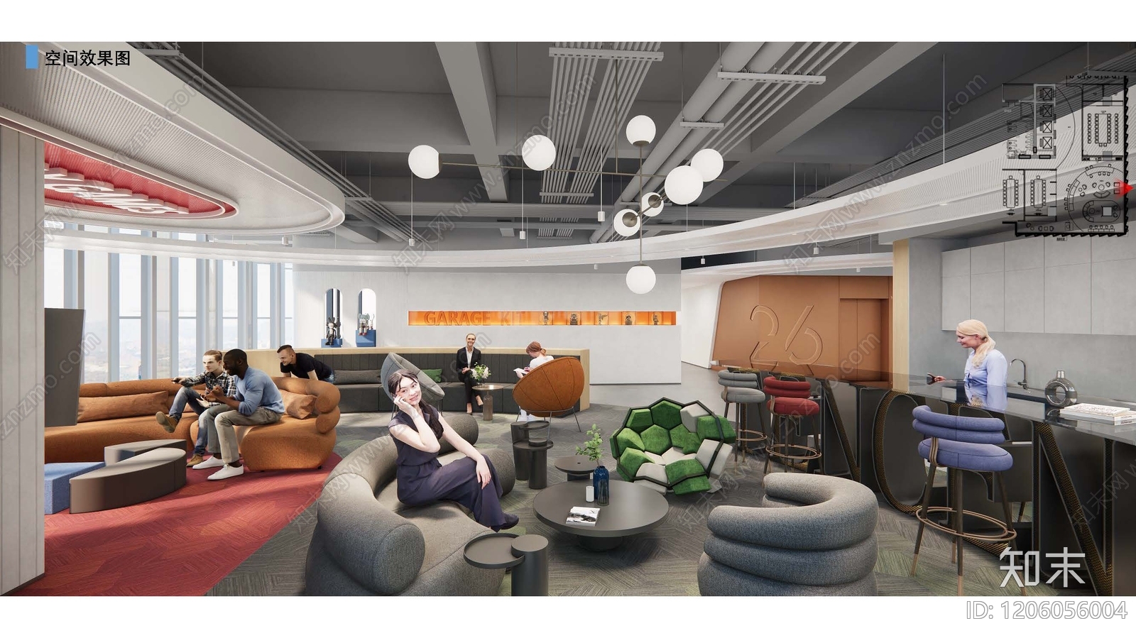 现代简约办公室下载【ID:1206056004】