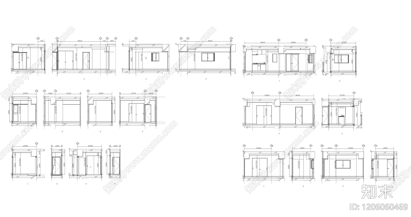 样板间施工图下载【ID:1206060469】