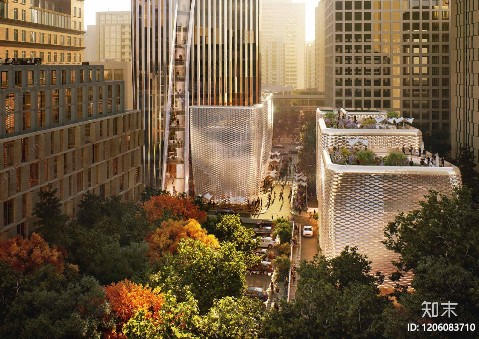 现代办公楼下载【ID:1206083710】