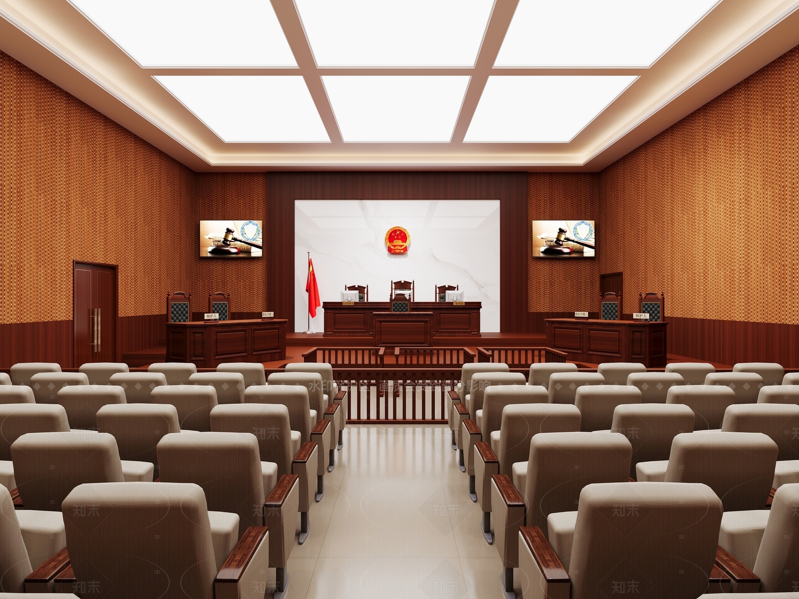 现代党政机关3D模型下载【ID:1206085349】