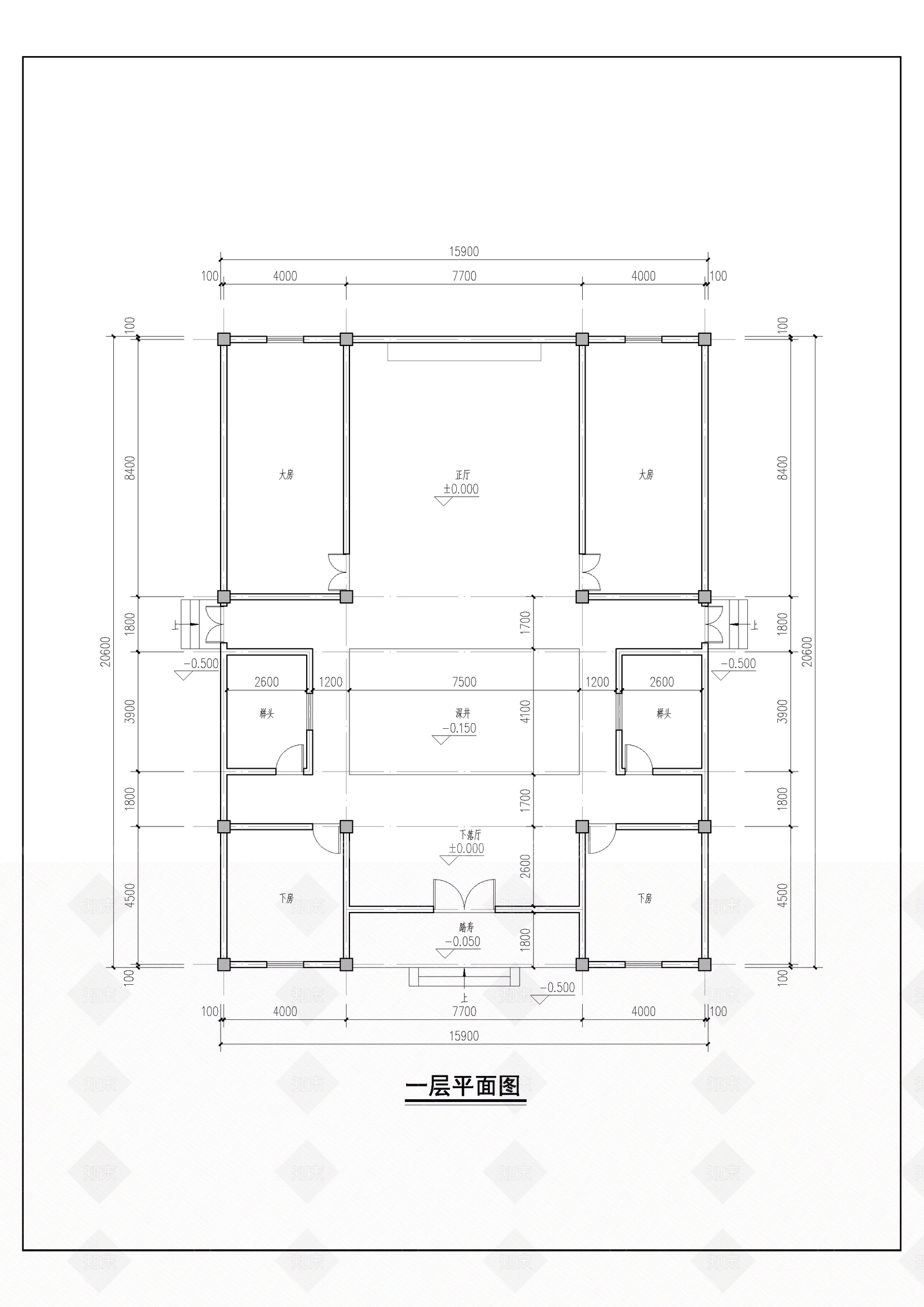 中式寺庙建筑SU模型下载【ID:1206085512】