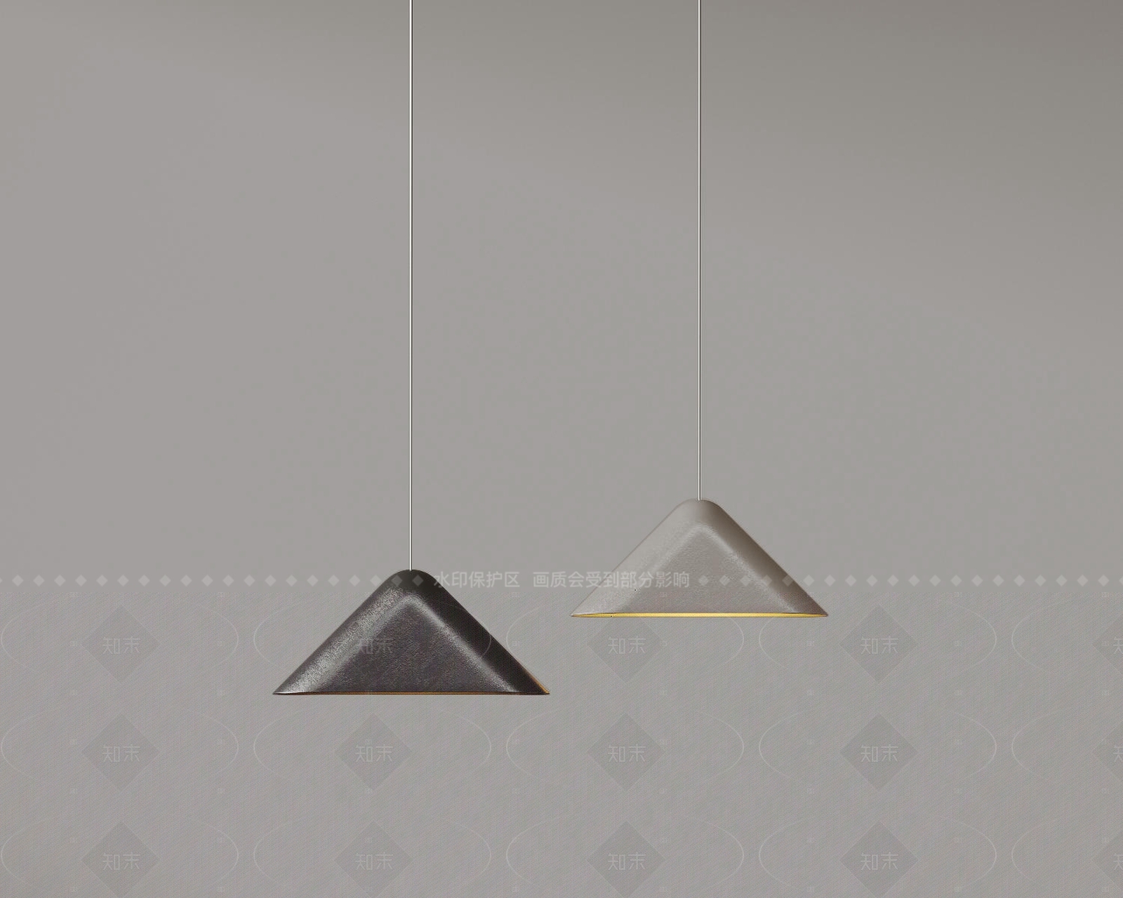 现代中古吊灯3D模型下载【ID:1206089811】