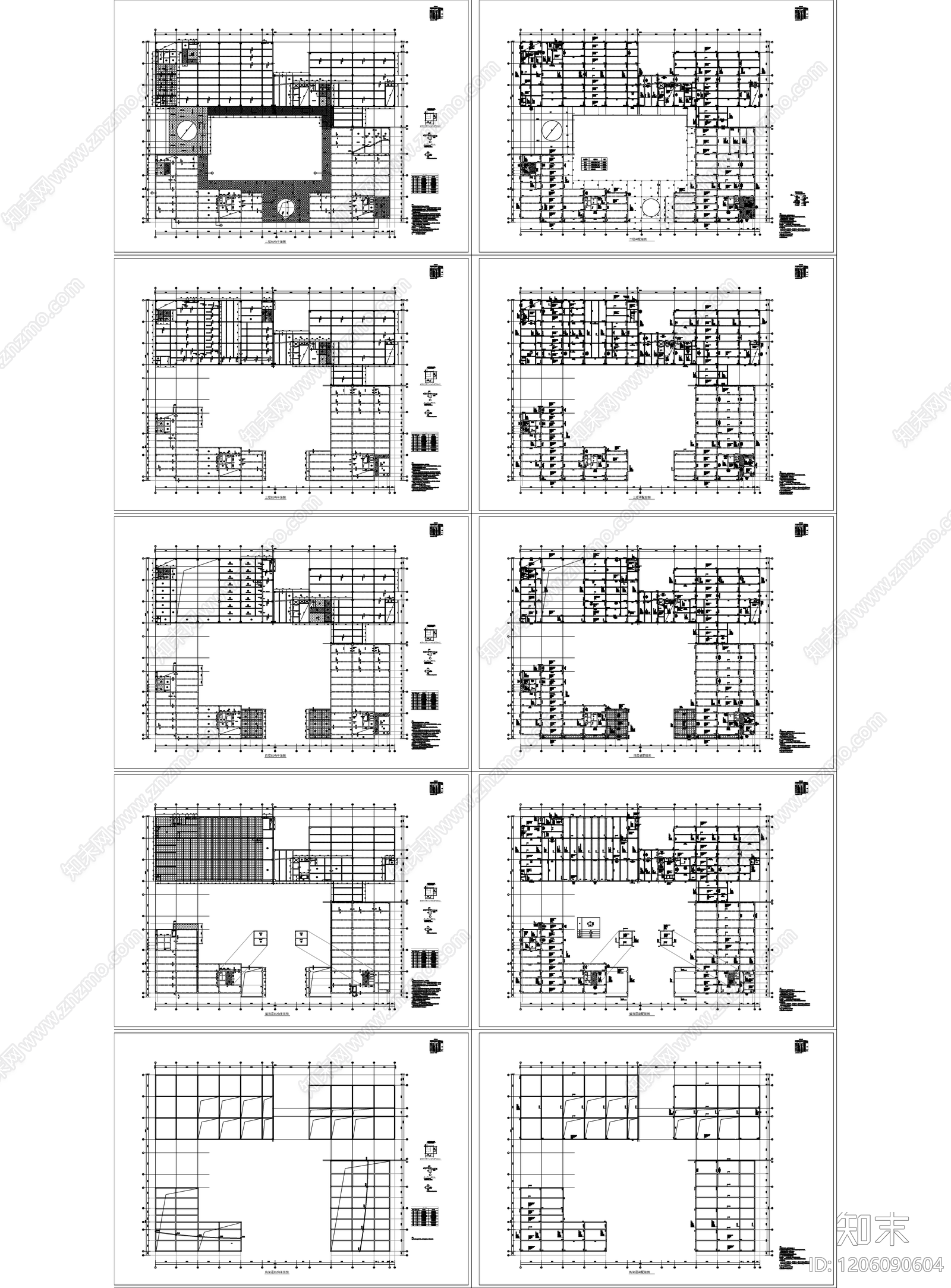 钢结构cad施工图下载【ID:1206090604】