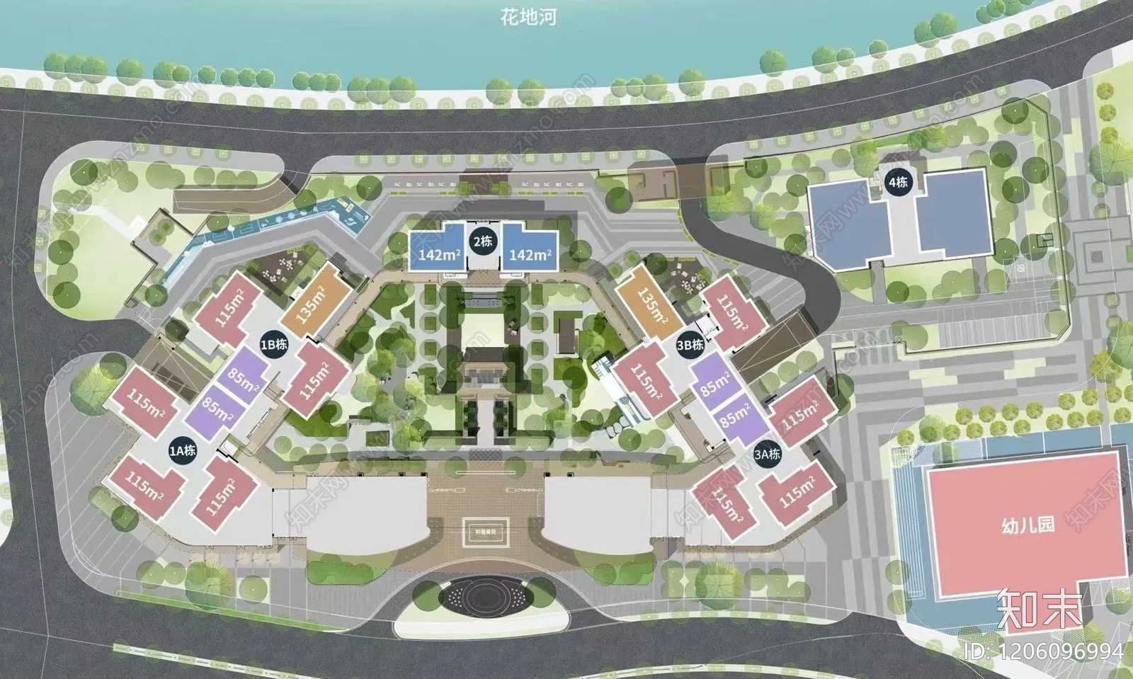 现代轻奢庭院施工图下载【ID:1206096994】