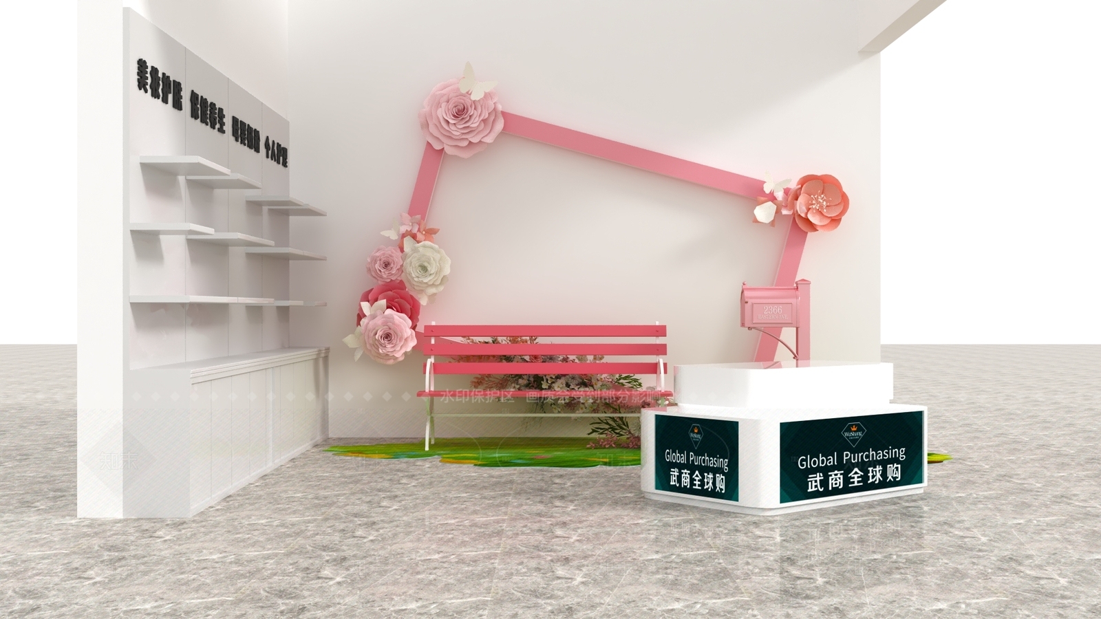 现代其他展厅3D模型下载【ID:1206107376】