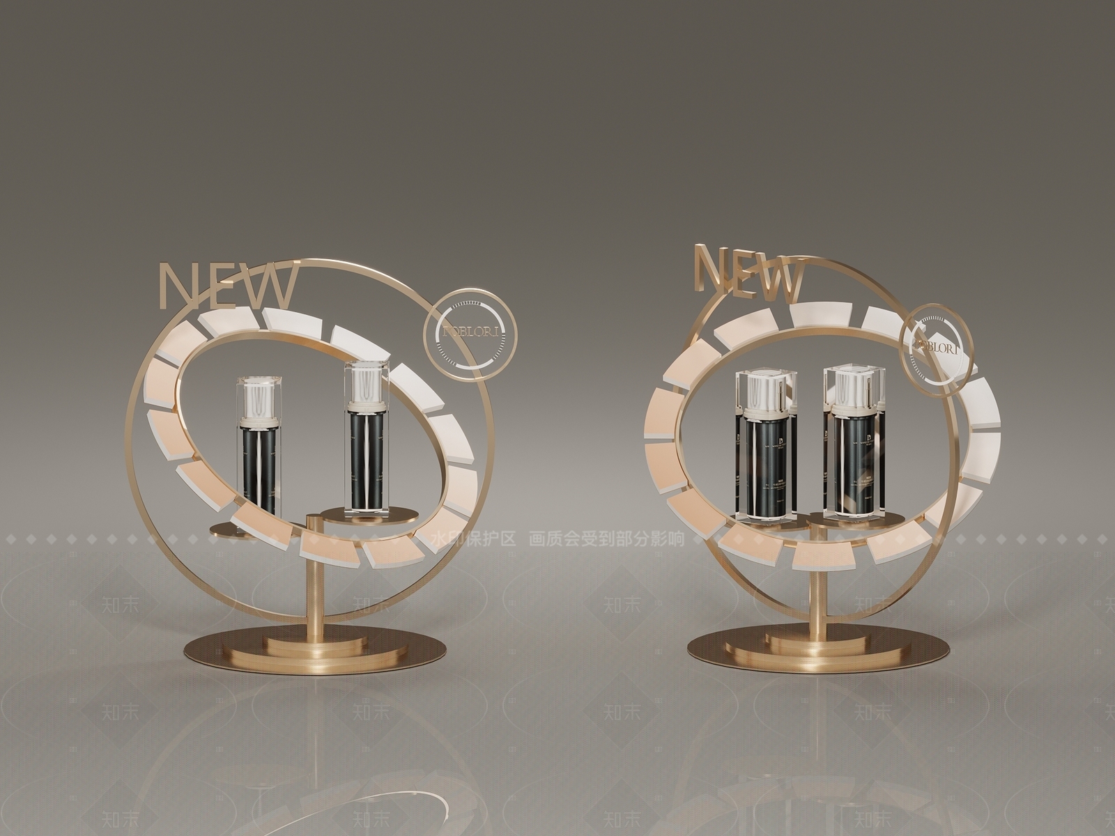 现代艺术装置3D模型下载【ID:1206107985】