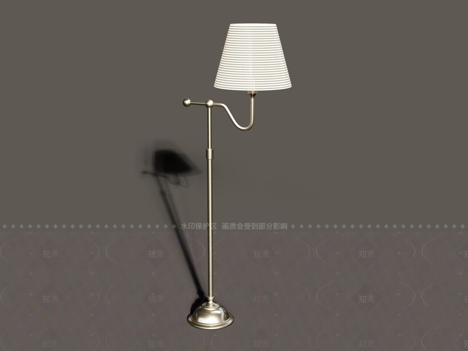 现代落地灯3D模型下载【ID:1206115329】