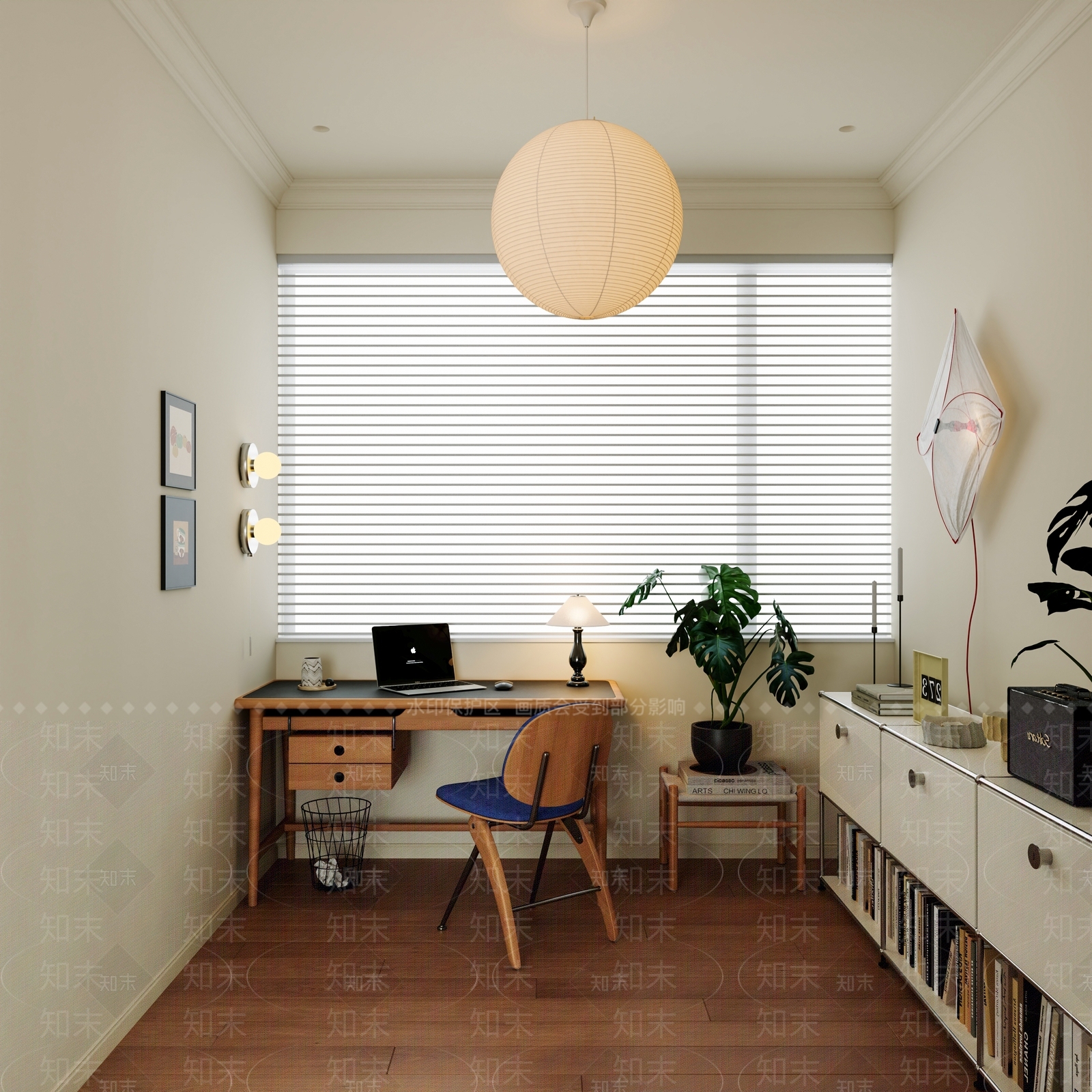白色储物柜电视柜3D模型下载【ID:1227485448】