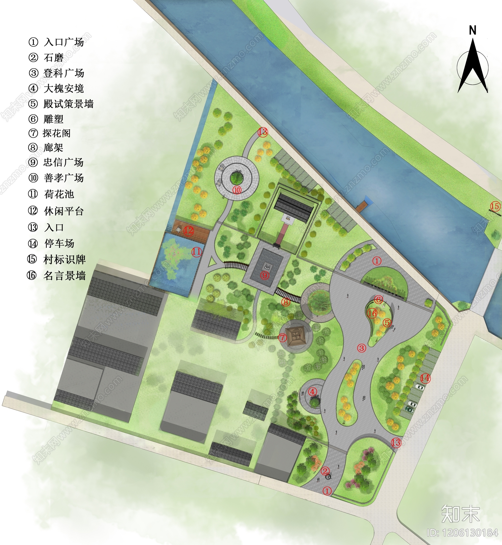 口袋公园施工图下载【ID:1206130184】