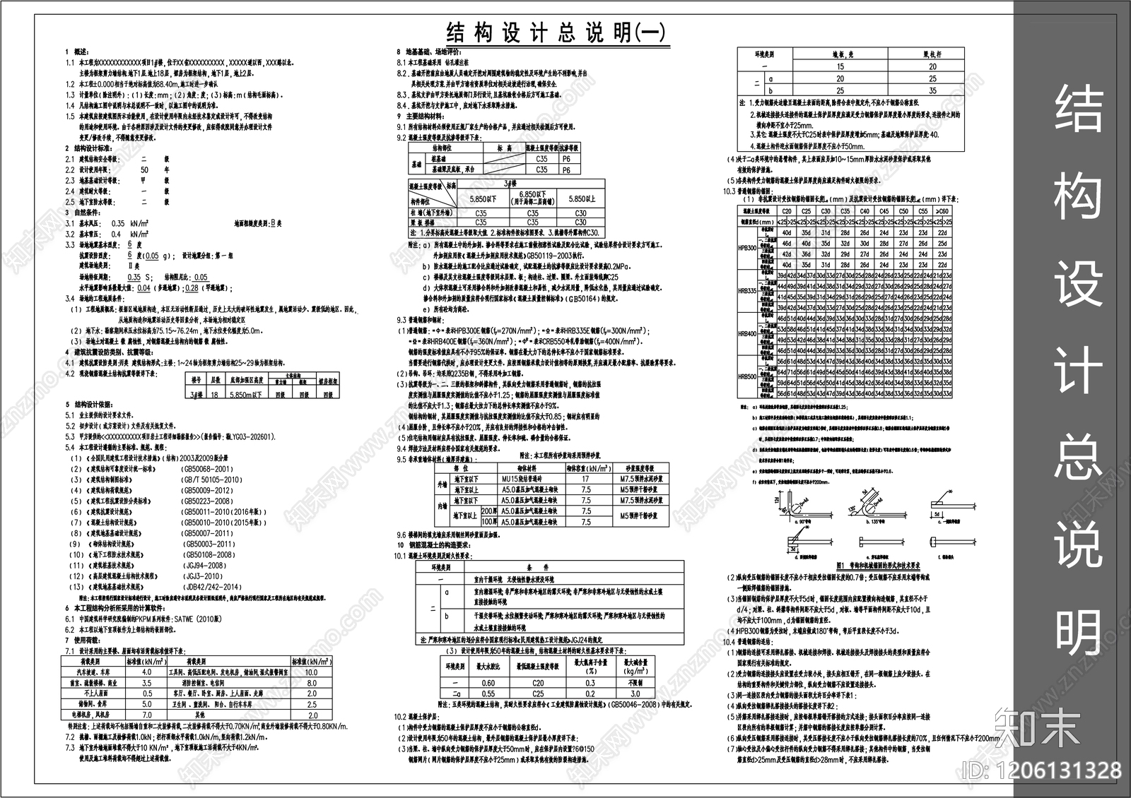现代设计说明施工图下载【ID:1206131328】