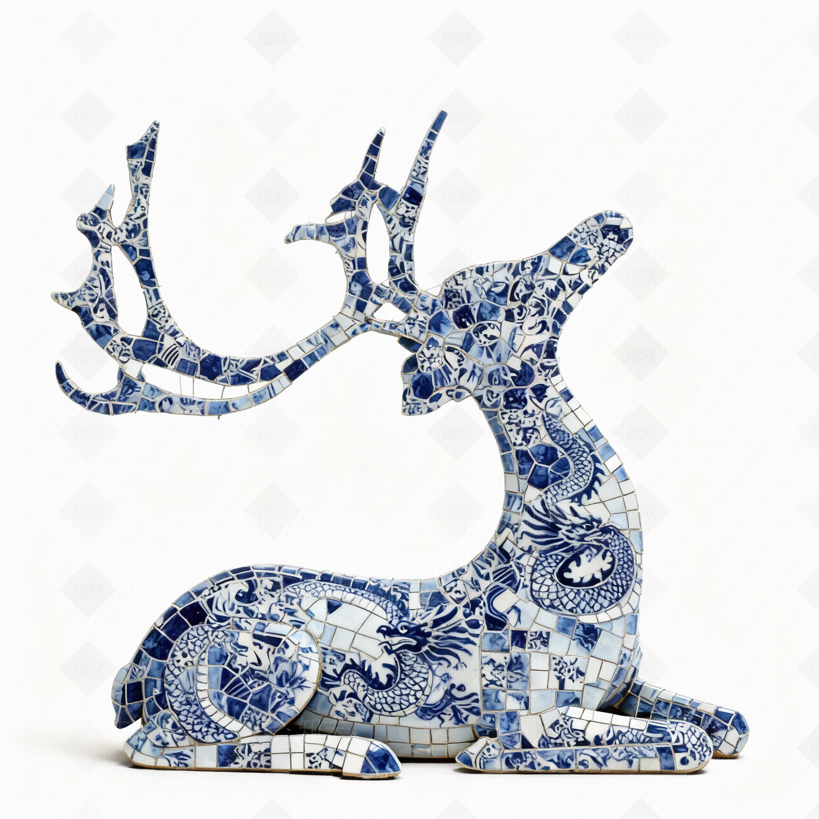 中式陶瓷马赛克贴图下载【ID:1206131353】