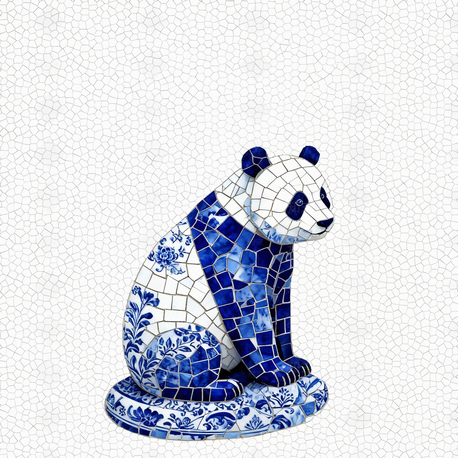 中式陶瓷马赛克贴图下载【ID:1206132522】