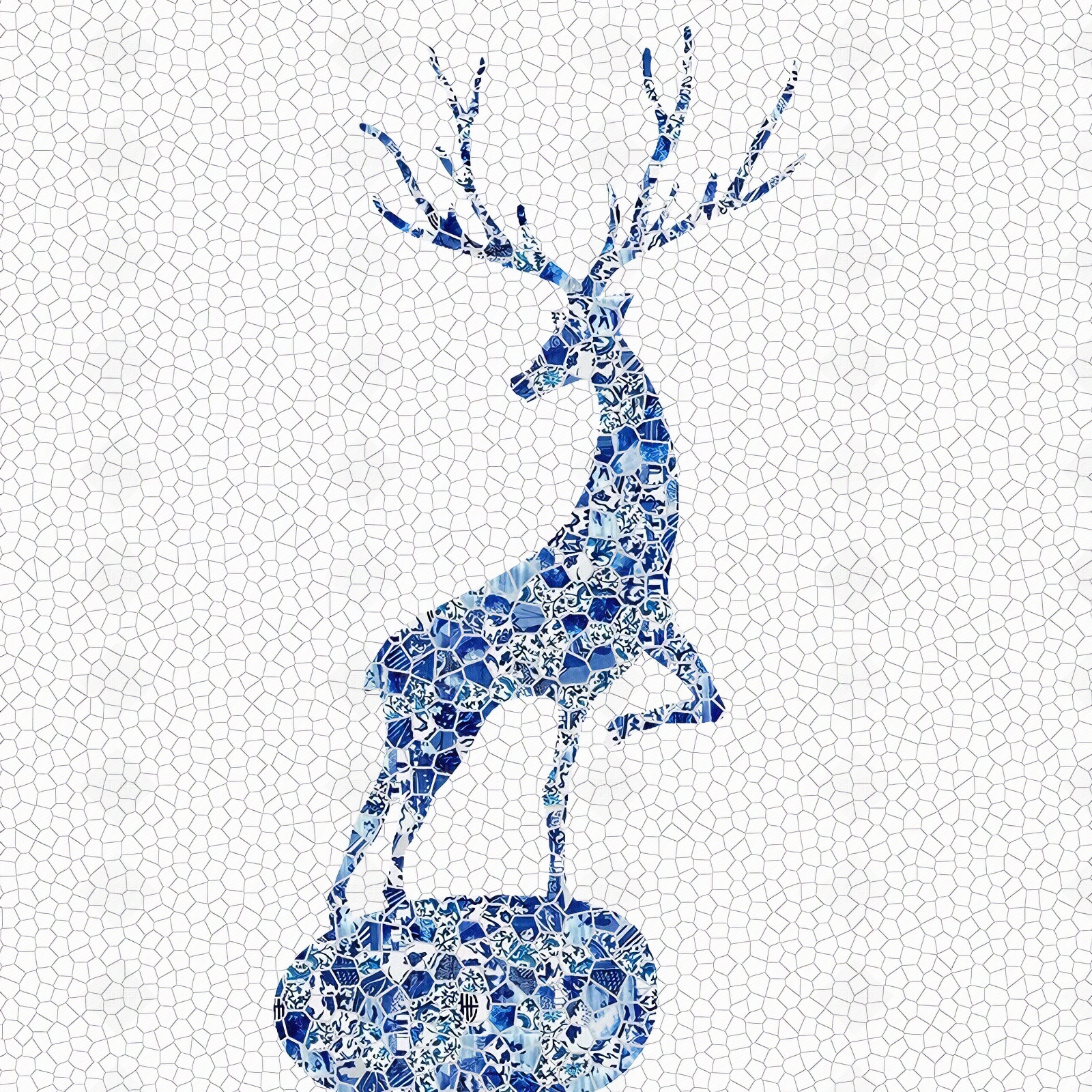 中式陶瓷马赛克贴图下载【ID:1206132694】