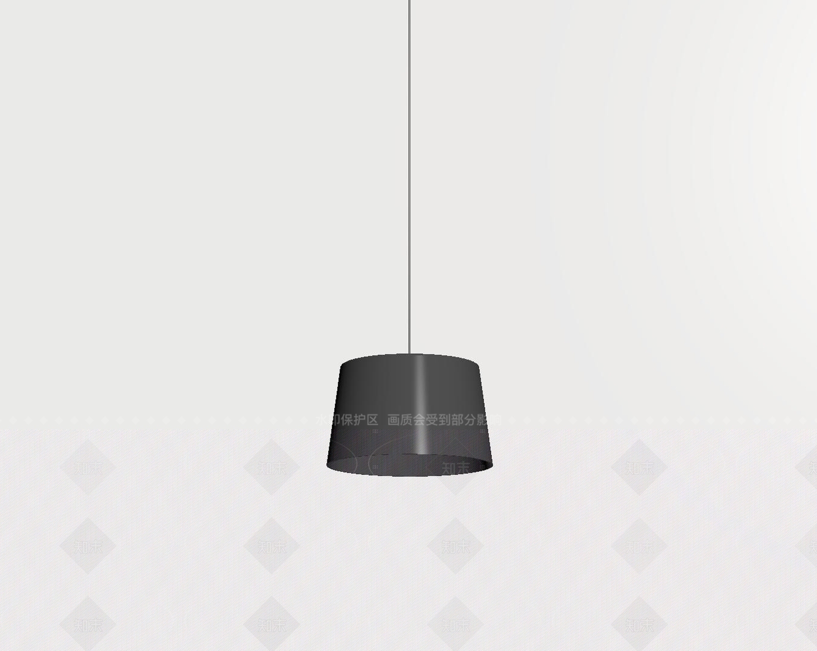 现代极简吊灯SU模型下载【ID:1206138116】