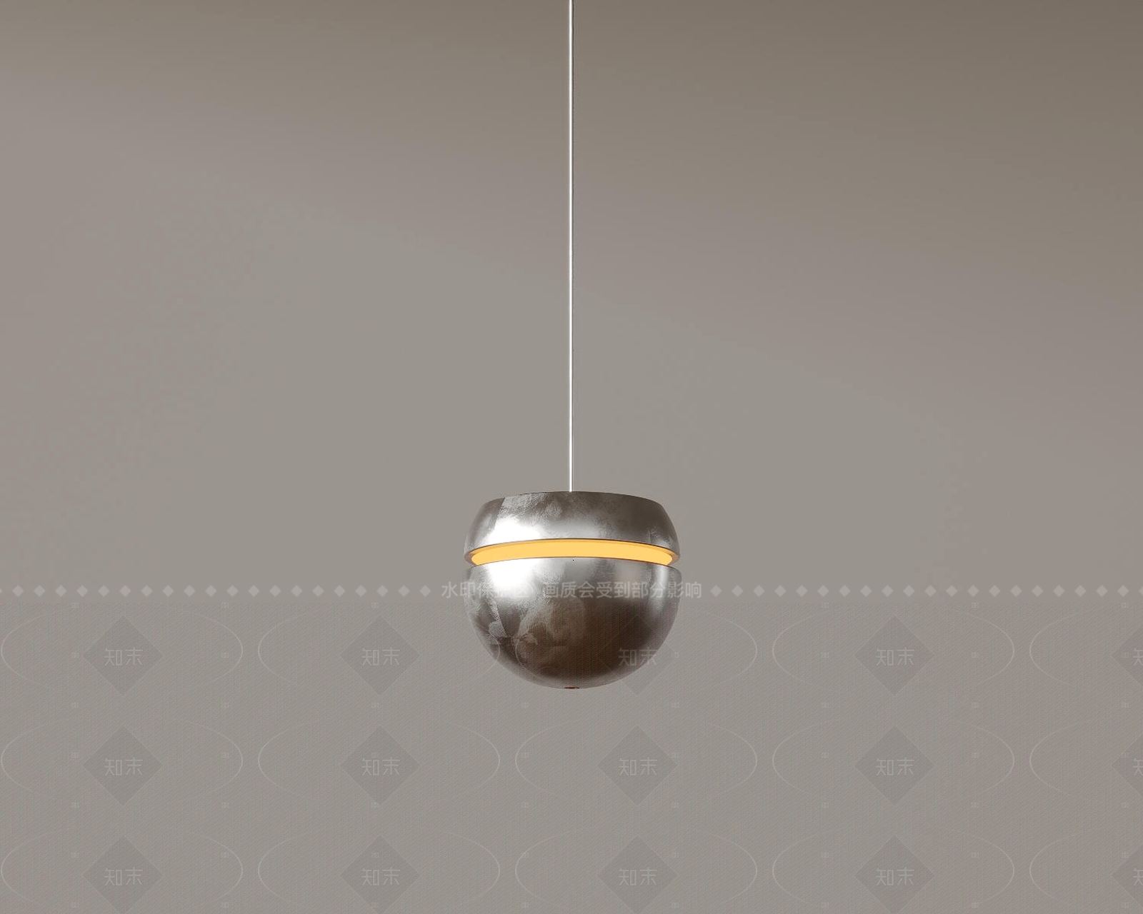 现代极简吊灯SU模型下载【ID:1206138202】