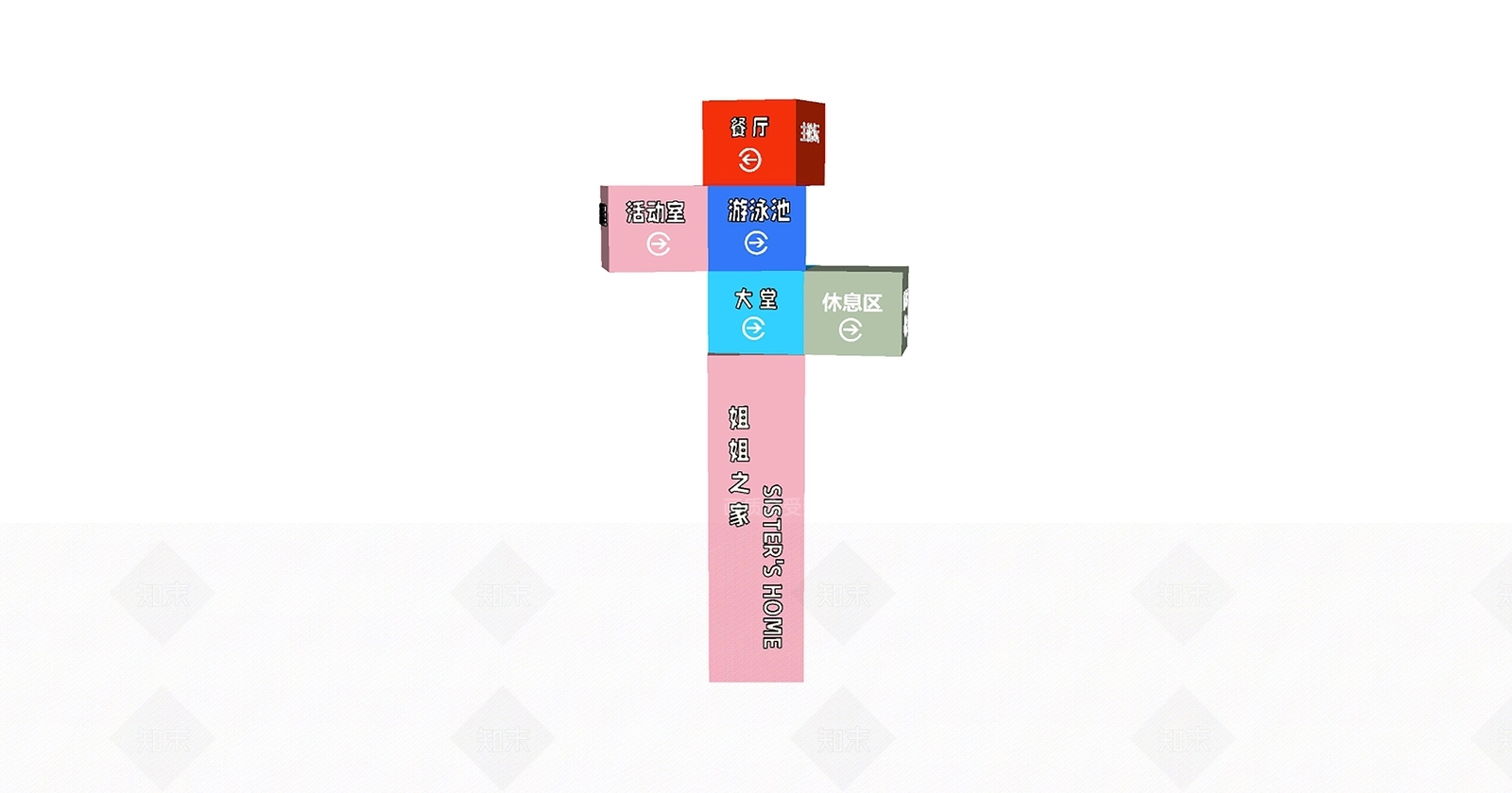 展示用品SU模型下载【ID:1206167303】