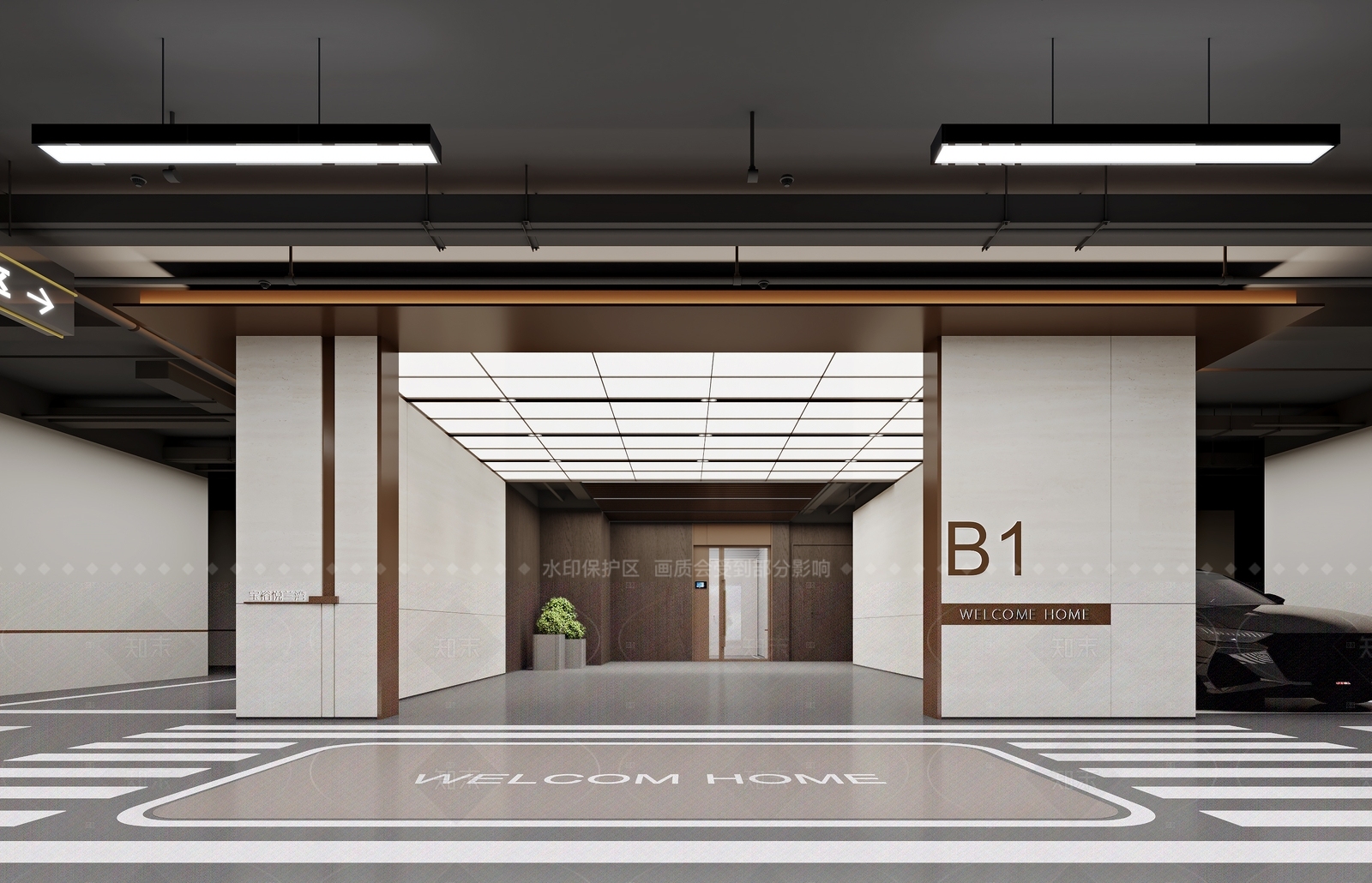 现代其他公共空间3D模型下载【ID:1206159134】