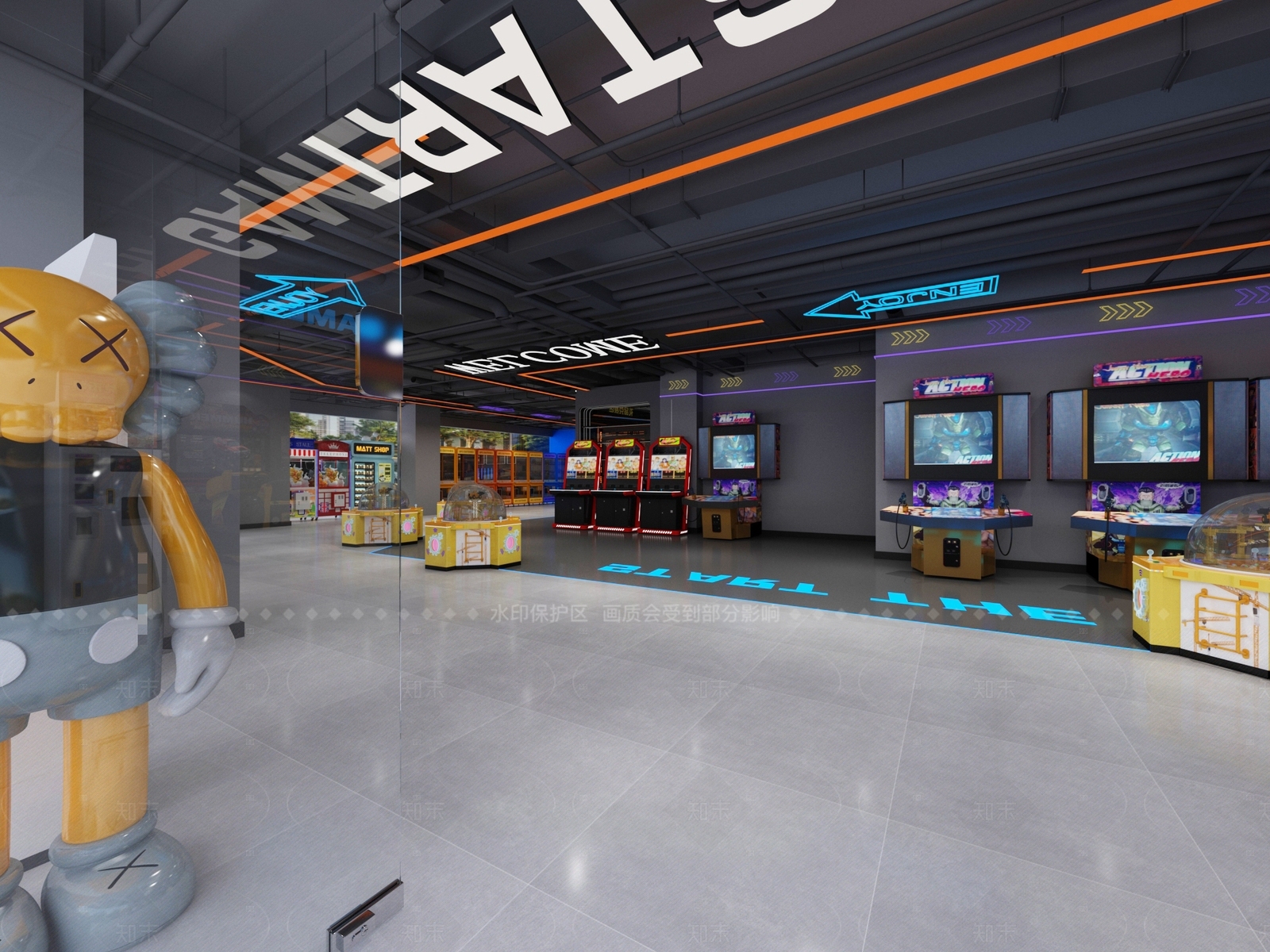 工业其他娱乐空间3D模型下载【ID:1206175219】