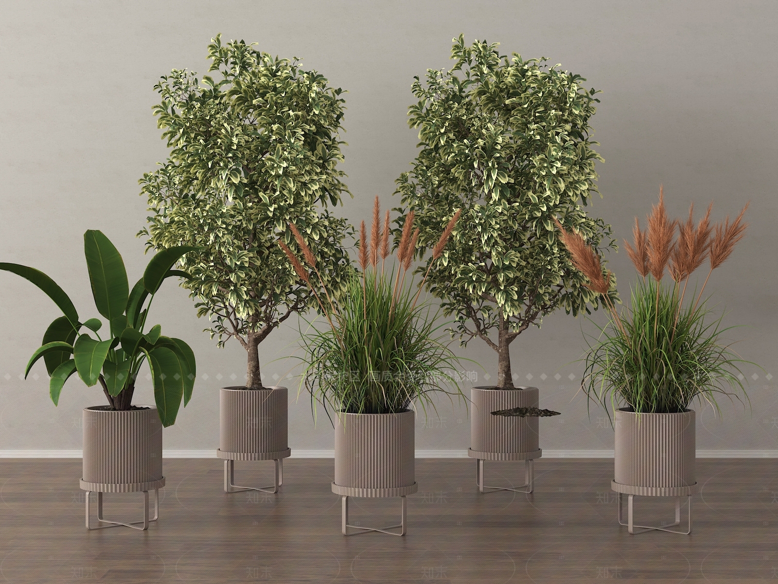 盆栽3D模型下载【ID:1206208247】