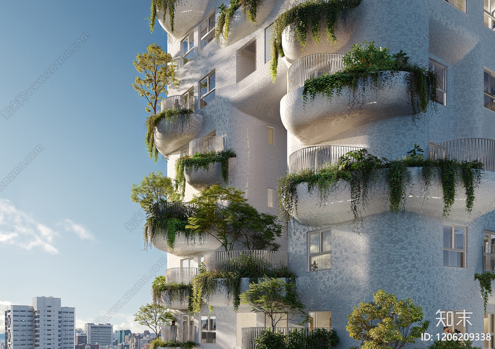 现代酒店建筑下载【ID:1206209338】