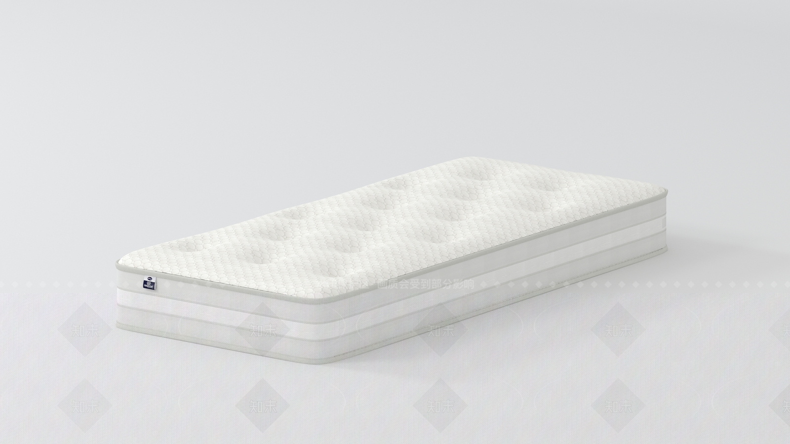 现代床垫3D模型下载【ID:1206225544】