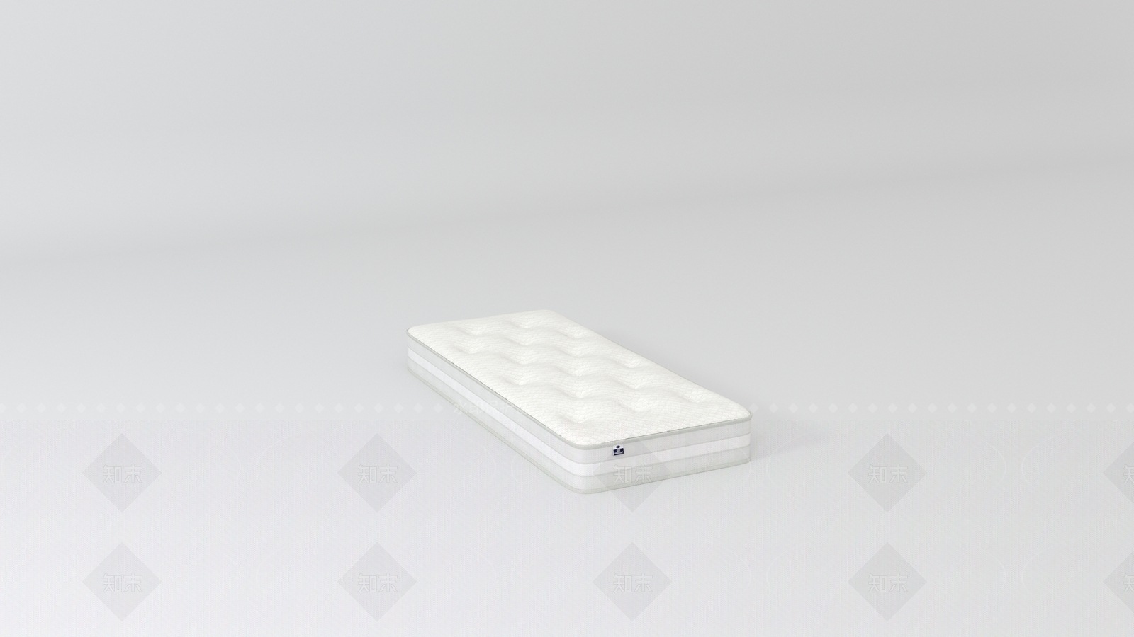 现代床垫3D模型下载【ID:1206225544】