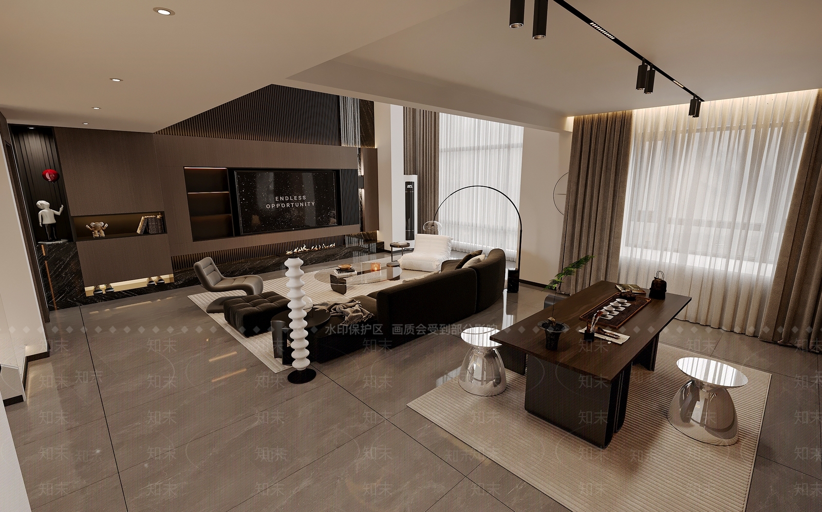 玻璃展示柜书柜3D模型下载【ID:1227363646】