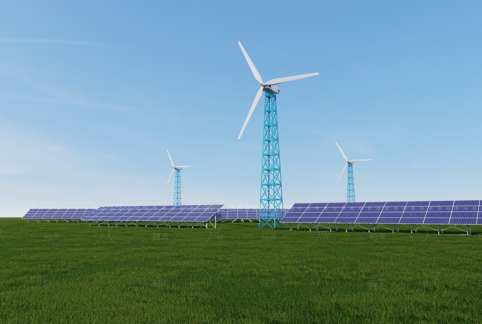 现代发电厂SU模型下载【ID:1206259871】