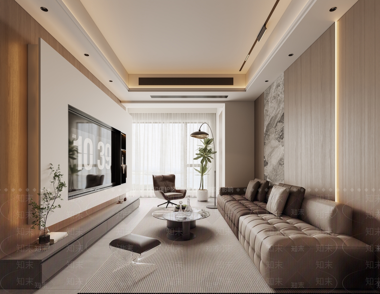 木色餐边柜餐边柜3D模型下载【ID:1227498890】