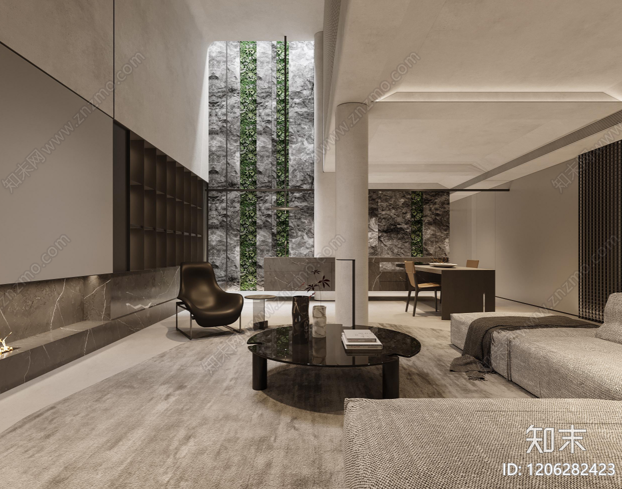 现代简约别墅下载【ID:1206282423】