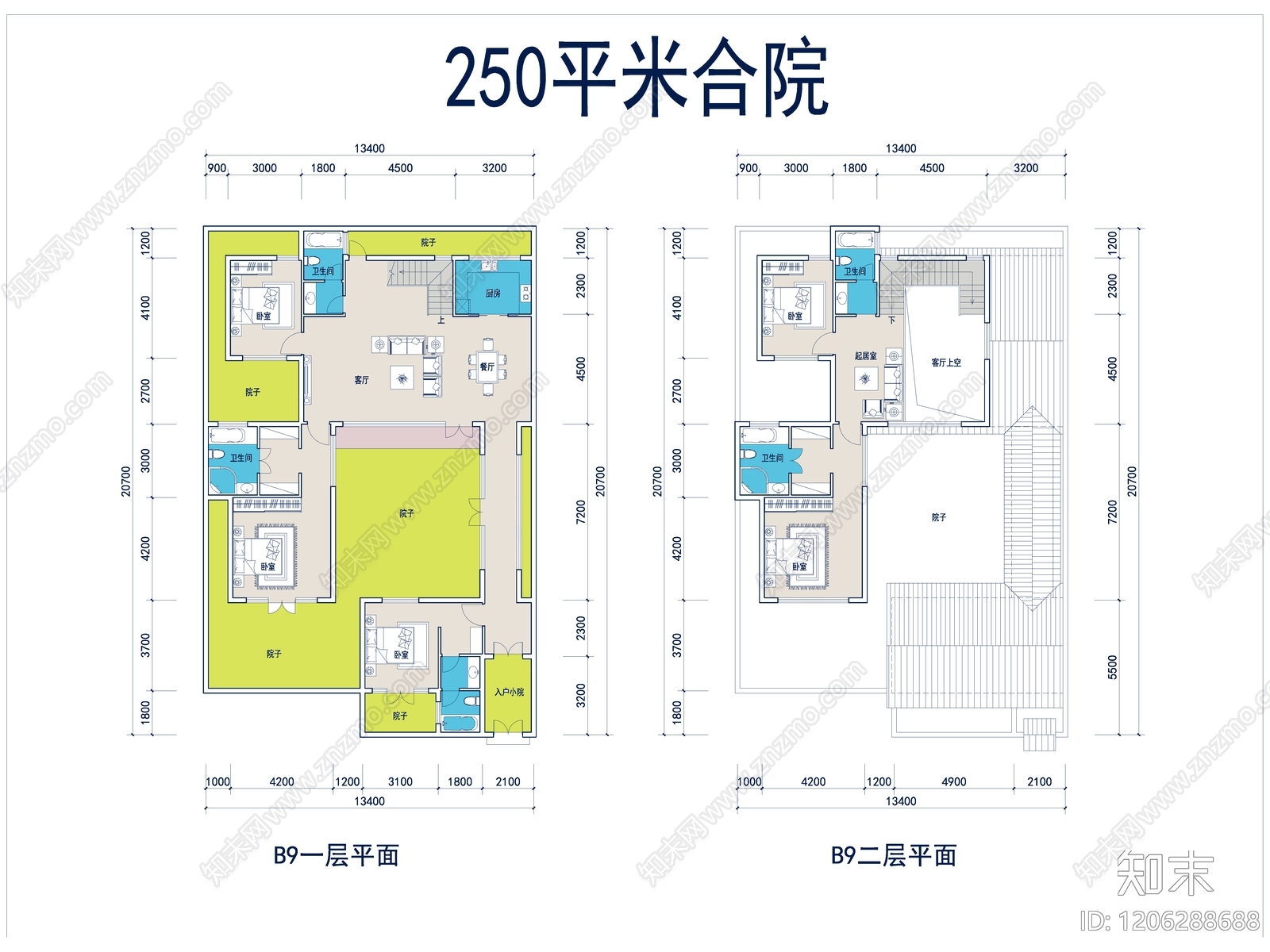 现代别墅建筑cad施工图下载【ID:1206288688】