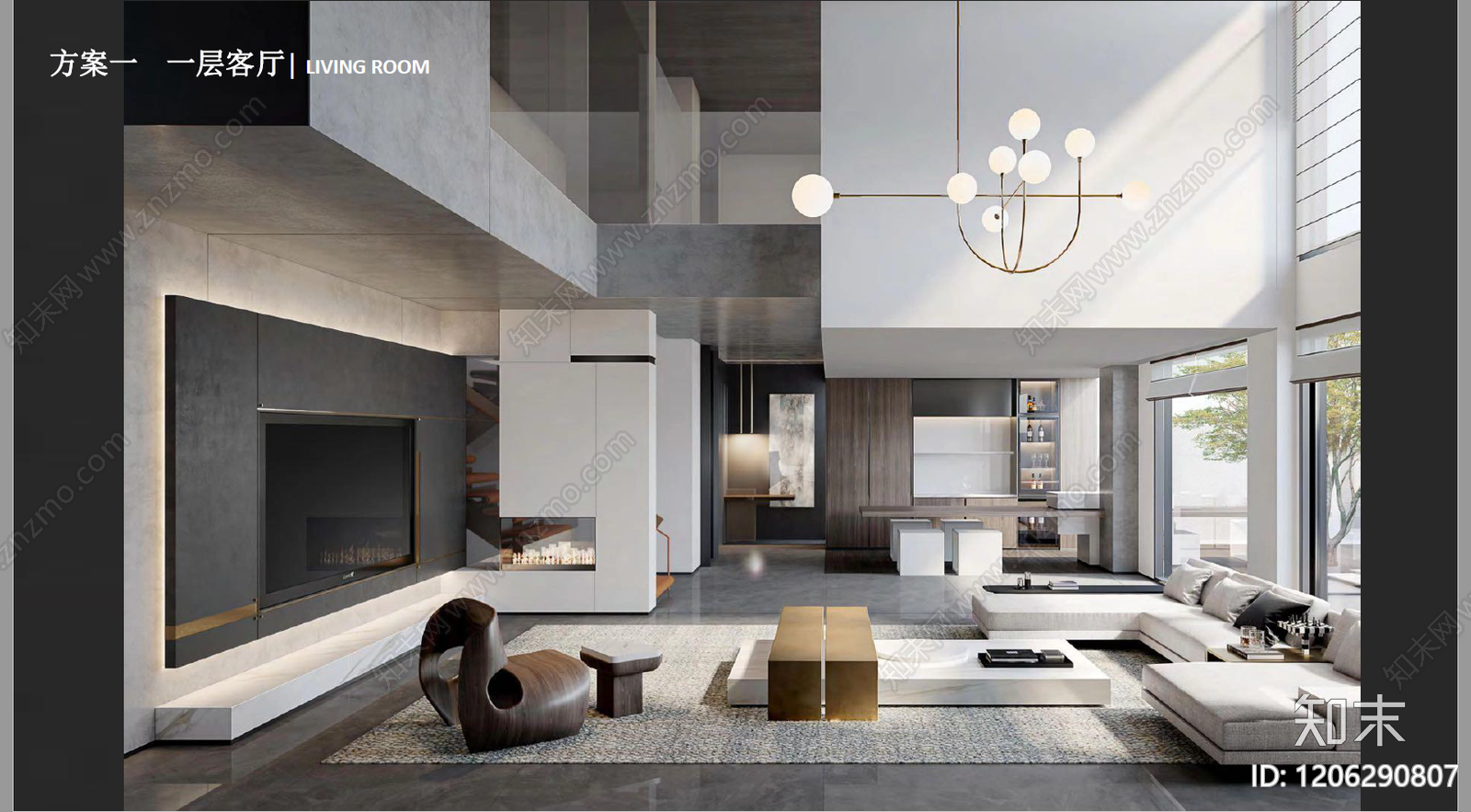 现代简约家居住宅下载【ID:1206290807】