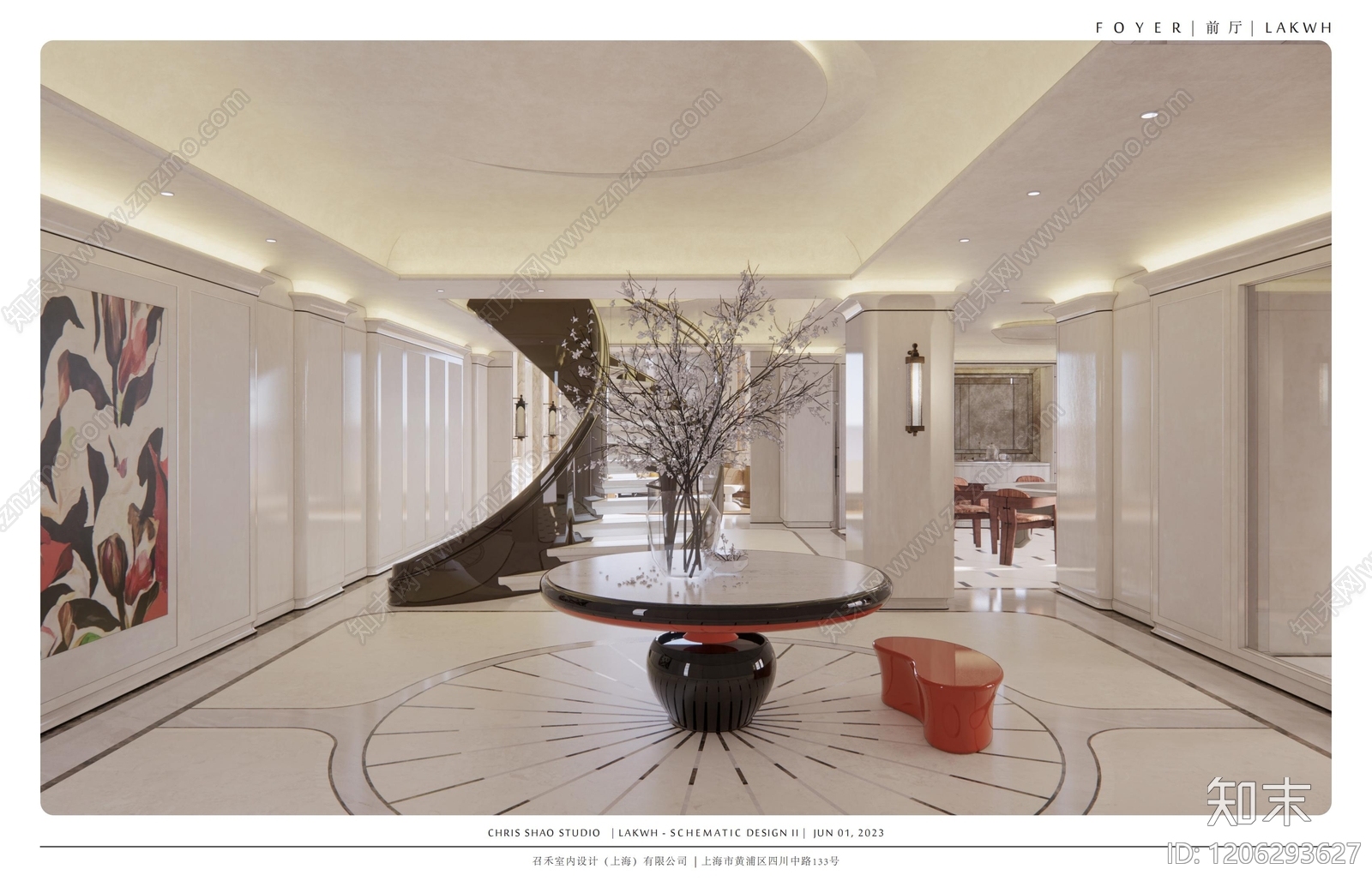 法式现代样板间下载【ID:1206293627】