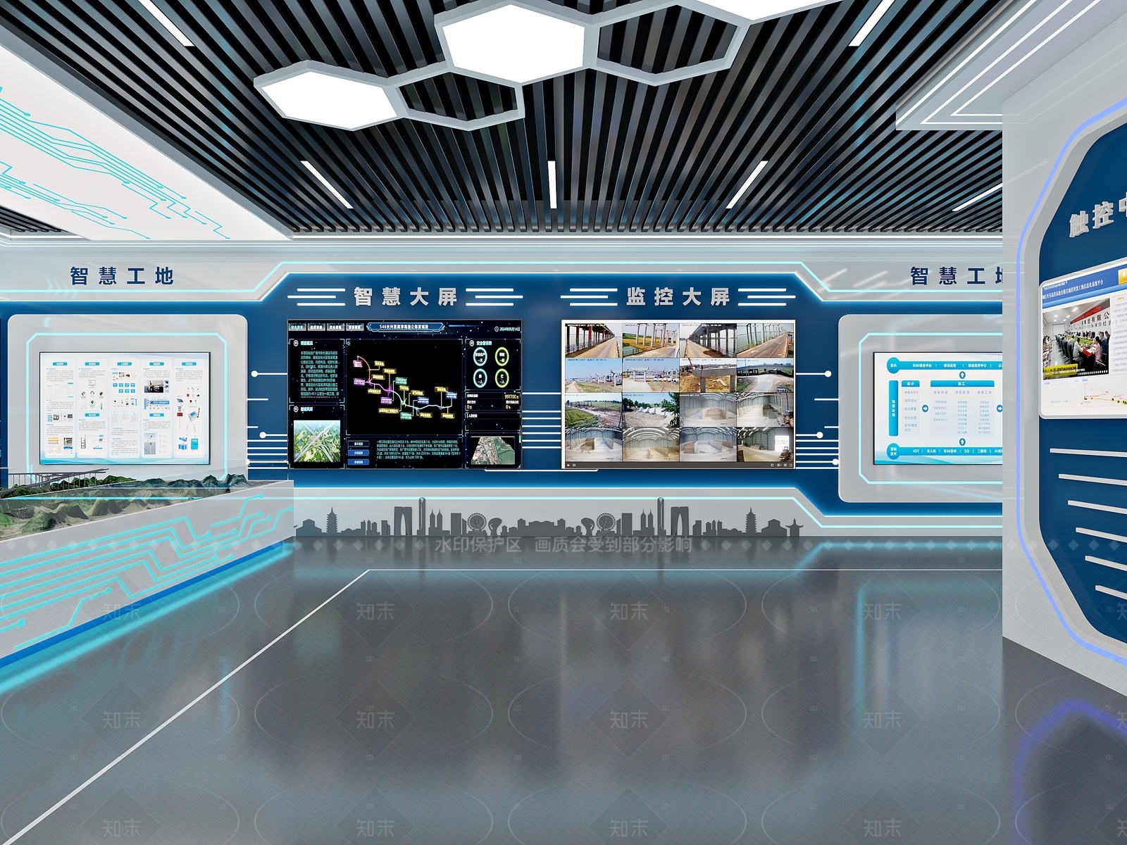 现代其他通用空间3D模型下载【ID:1206294634】