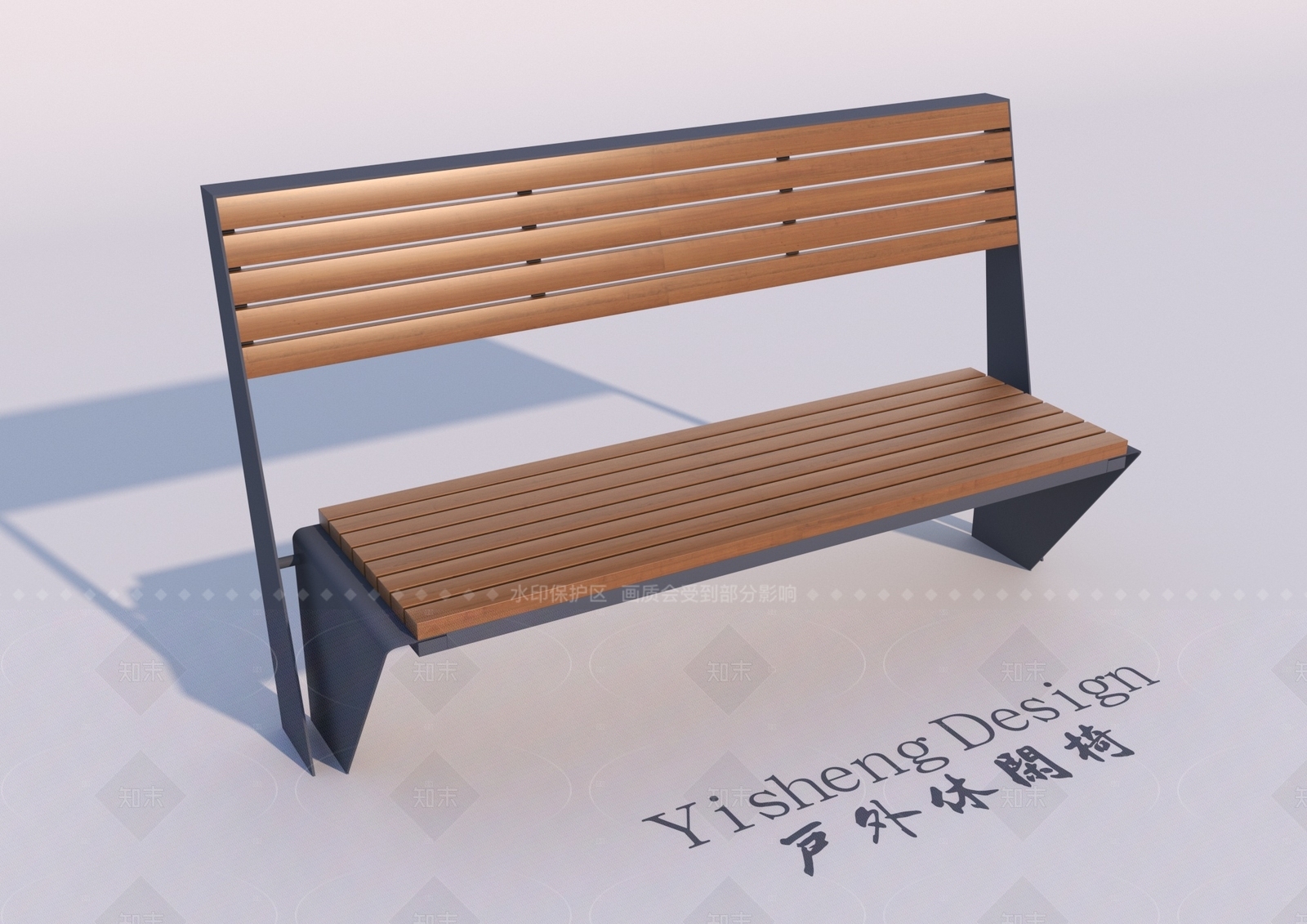 现代极简休闲椅3D模型下载【ID:1206295884】