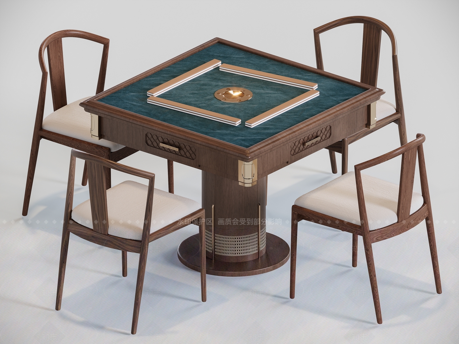 中古其他桌子SU模型下载【ID:1206302515】