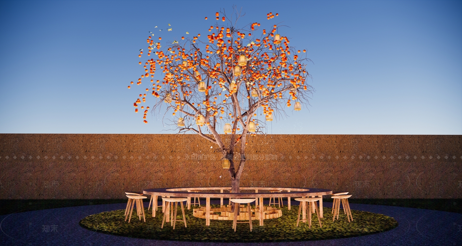 现代其他景观小品SU模型下载【ID:1206306578】