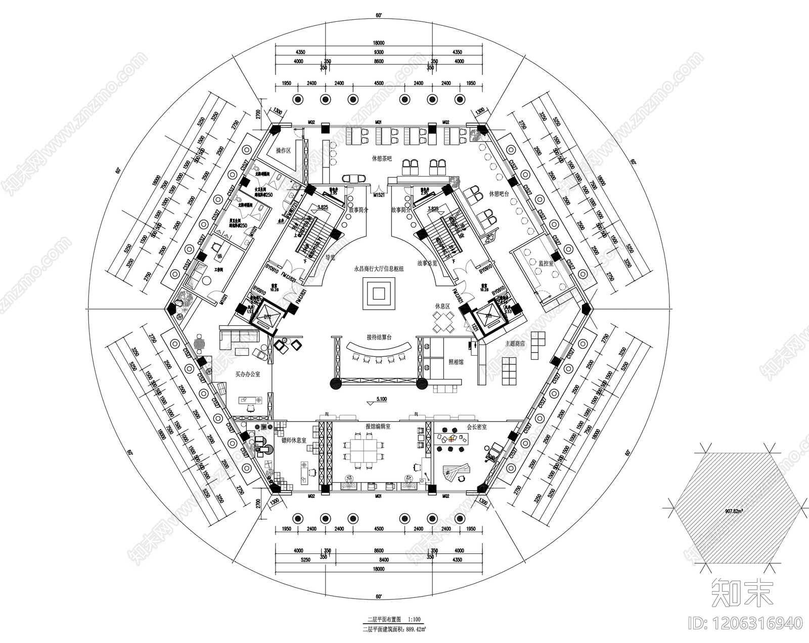 现代其他休闲娱乐空间cad施工图下载【ID:1206316940】