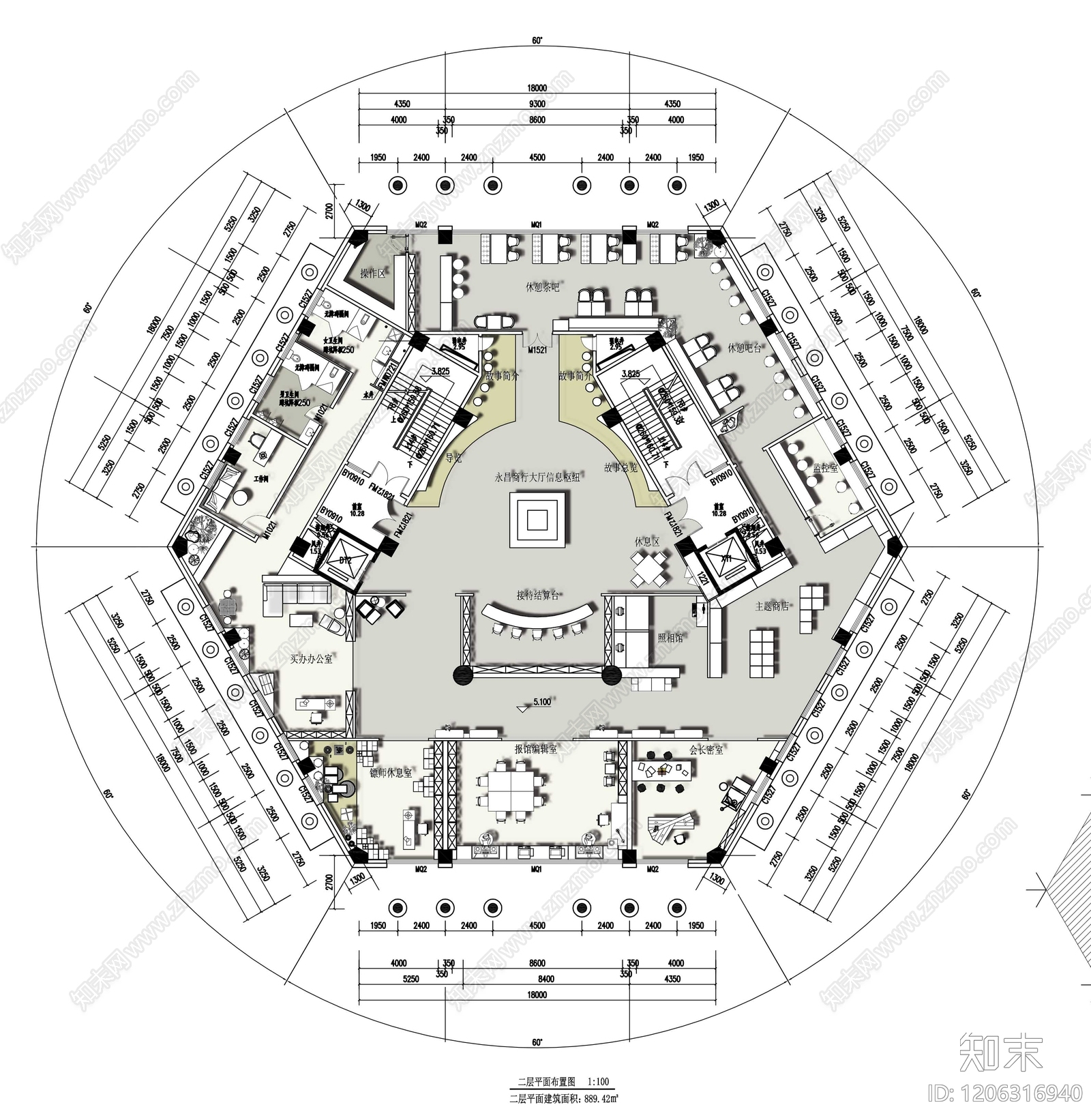 现代其他休闲娱乐空间cad施工图下载【ID:1206316940】
