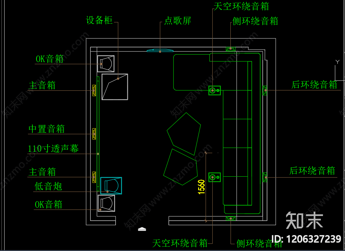 现代极简其他商业空间施工图下载【ID:1206327239】
